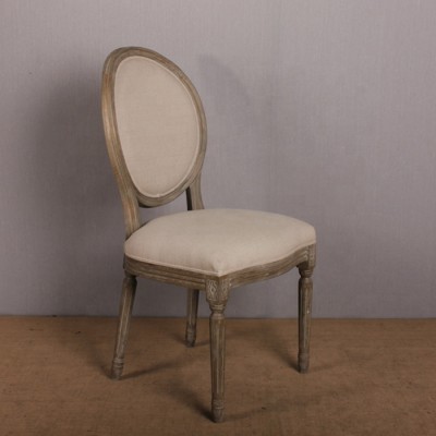 vintage wooden french louis style banquet barcelona dining chair