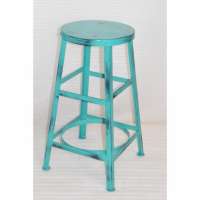 Vintage Industrial Iron Bar Stool at best price