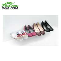 Delicate texture acrylic shoe display stand designs